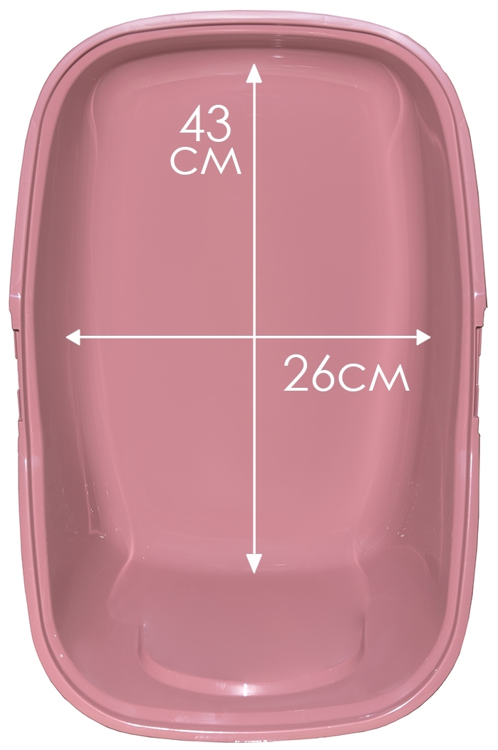 Фотография Туалет-био SAVIC Nestor фильтром и дверцей, белый/розовый A0227-0WAR (56x39x38,5)