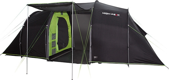 Фото Палатка HIGH PEAK TAURIS 4 (4-x местн.) (темно-серый/зеленый)