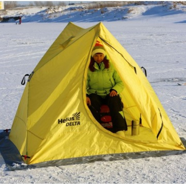 Фотография Палатка зимняя HELIOS КУБ утепленный HS-ISCI-180YG