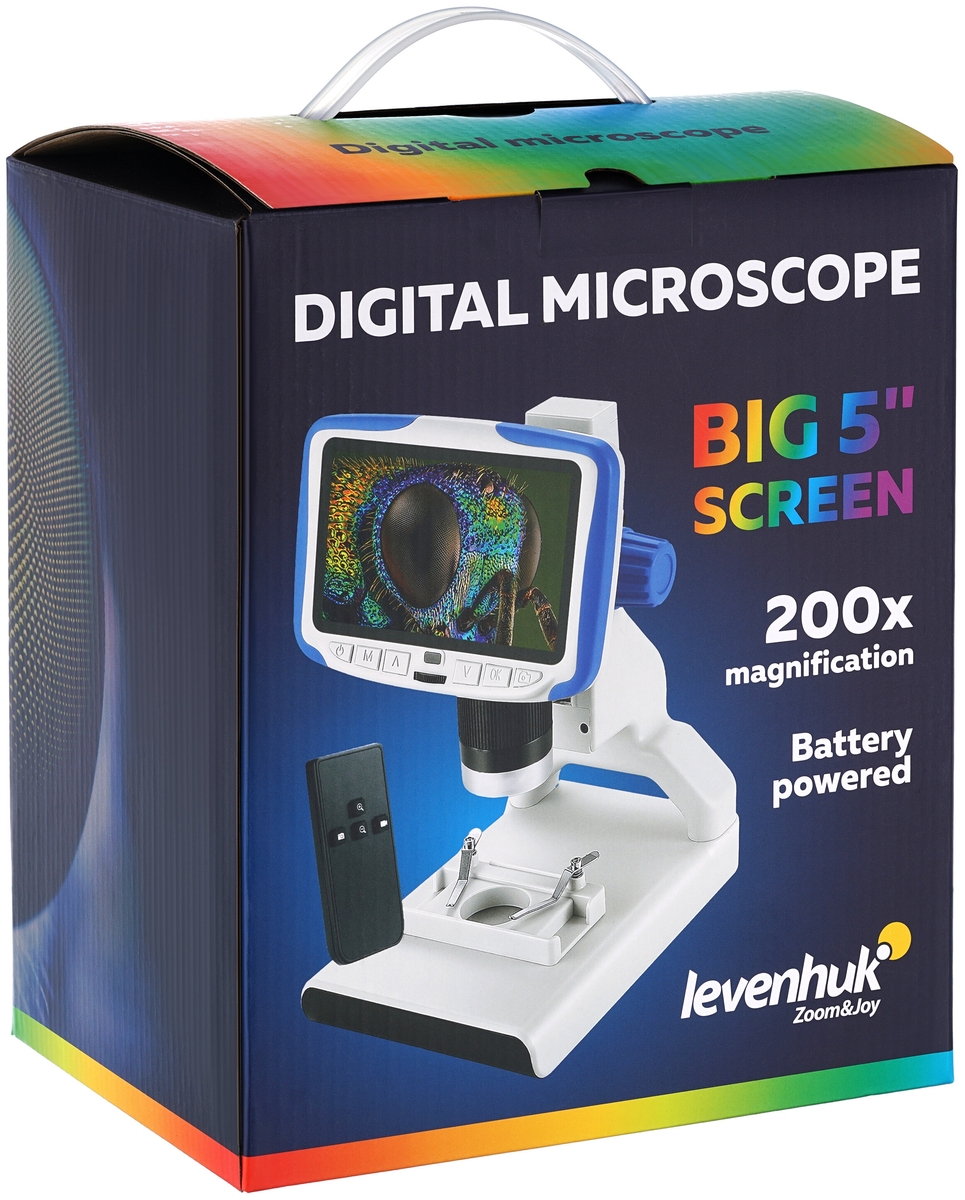 Микроскоп LEVENHUK Rainbow DM500 LCD Казахстан