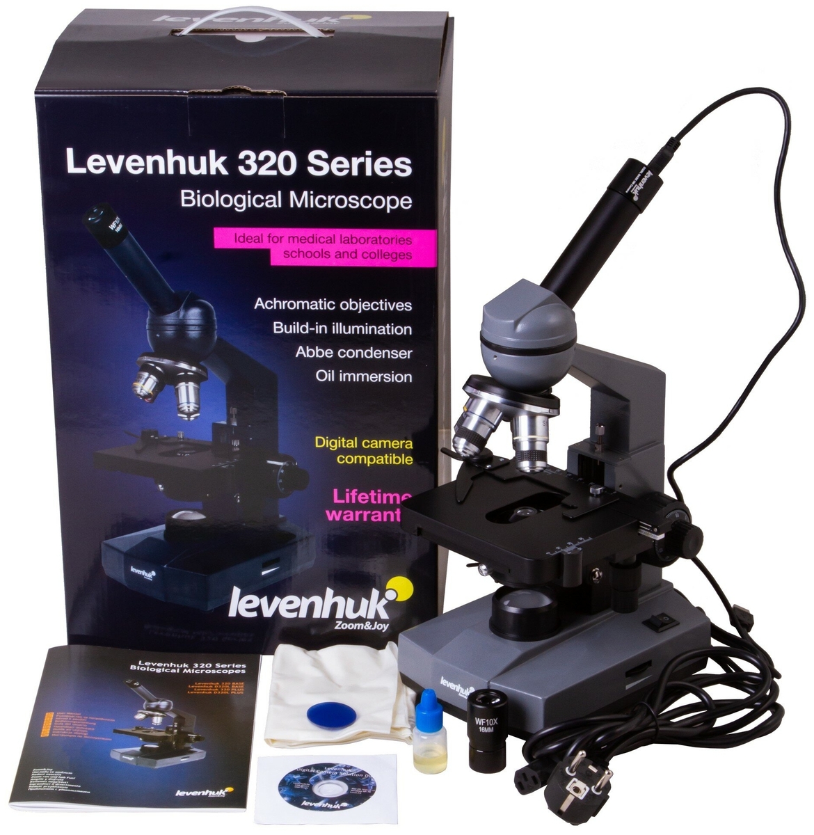 Цена Микроскоп LEVENHUK D320L BASE