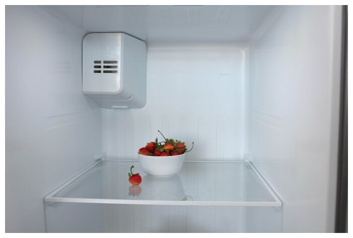 Картинка Холодильник БИРЮСА SBS 587 WG белое стекло