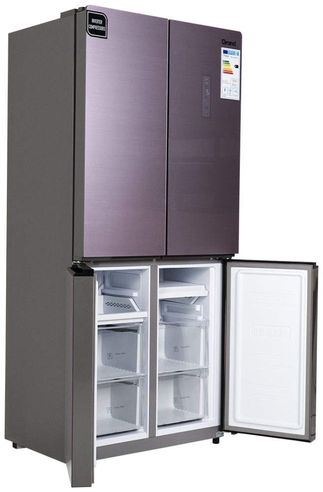 Цена Холодильник GRAND GRFD-445RGNFO