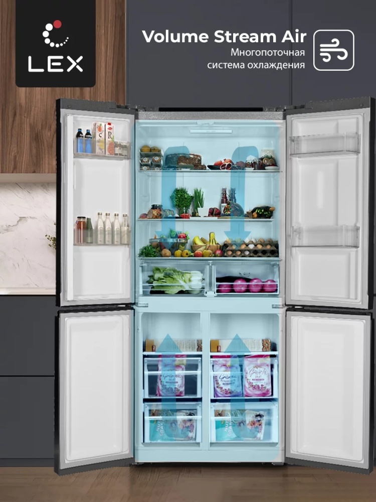 Фотография Холодильник LEX LCD432GrID