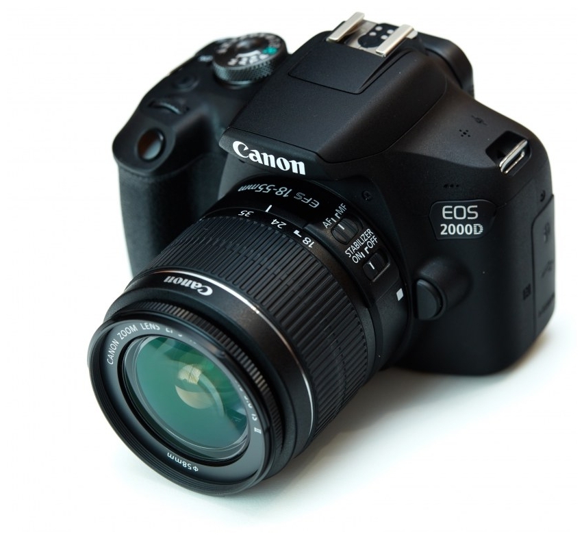 Купить Зеркальная фотокамера CANON EOS 2000D EF-S 18-55 III Kit