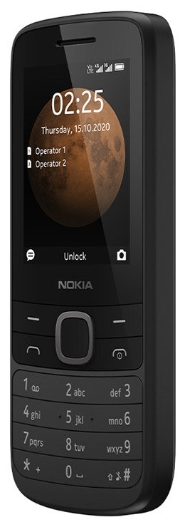 Картинка Мобильный телефон NOKIA 225 DS TA-1276 BLACK (16QENB01A02)