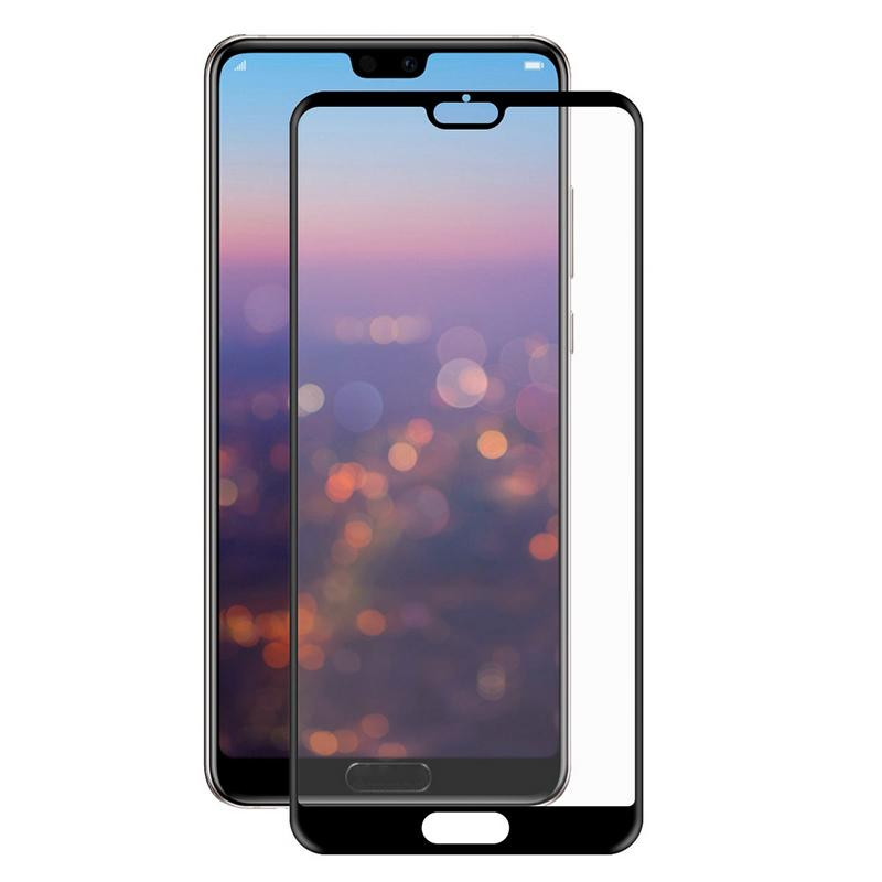 Фото Защитное стекло Full screen PowerPlant для Huawei P20, Black GL604944