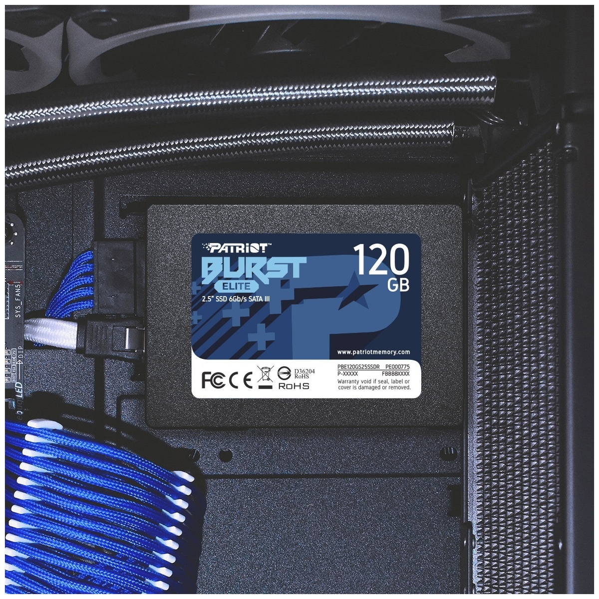 Цена Жесткий диск SSD Patriot PBE120GS25SSDR