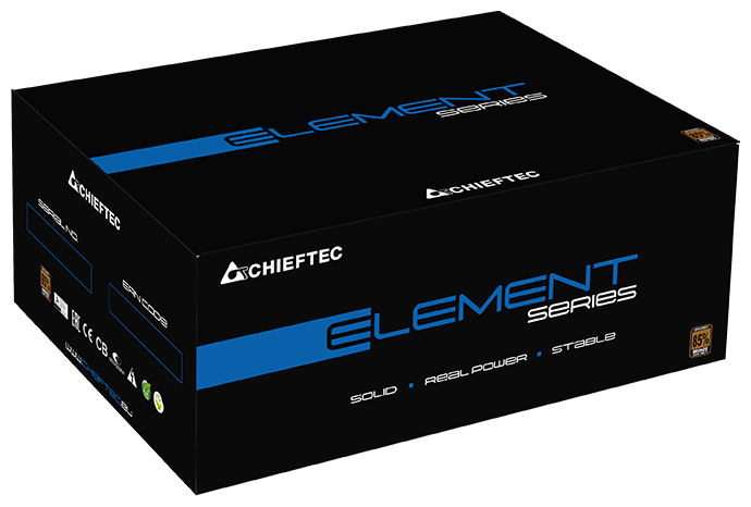 Фотография Блок питания ATX Chieftec ELEMENT ELP-350S 350W box