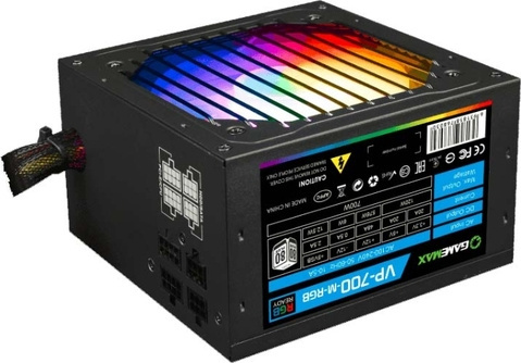 Блок питания GAMEMAX VP-700-M-RGB с кабелем
