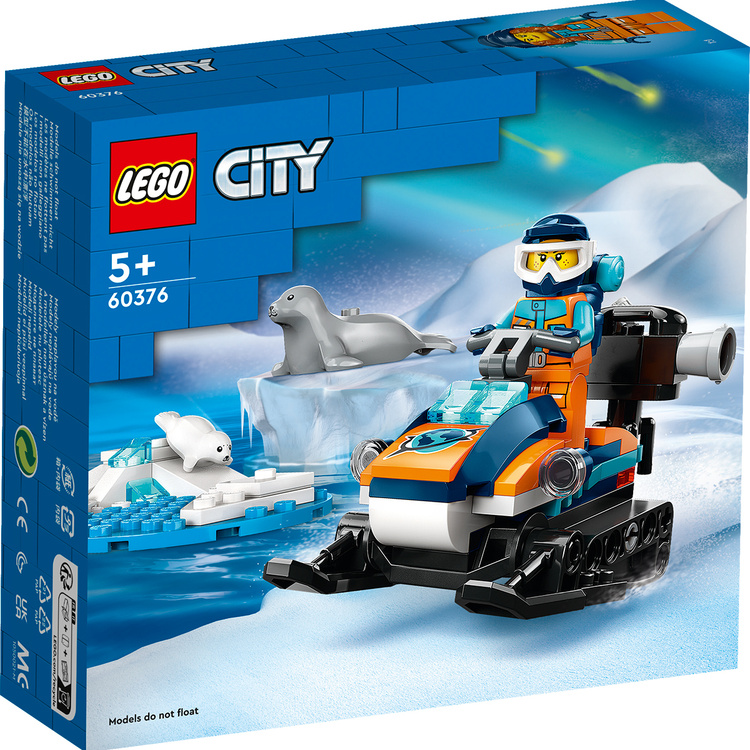 Фото Конструктор LEGO 60376 Город Снегоход «Исследователь Арктики»
