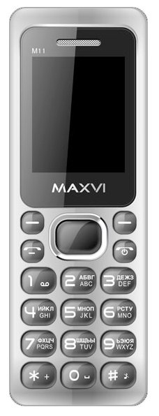 Картинка Мобильный телефон MAXVI M11 Black