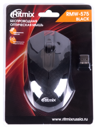 Цена Мышь RITMIX RMW-575 Black