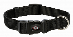 Ошейник TRIXIE Premium для собак S–M: 30–40 cm/15 mm, black 202701