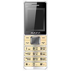 Мобильный телефон MAXVI M10 Silver-Gold
