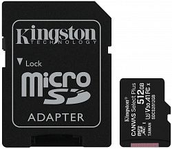 Карта памяти KINGSTON SDCS2/512Gb with adapter