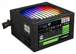 Блок питания GAMEMAX VP-600-M-RGB с кабелем