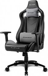 Игровое компьютерное кресло SHARKOON Elbrus 2 Black/Gray