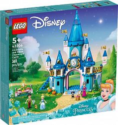 Конструктор LEGO 43206 Принцессы Дисней Замок Золушки и Прекрасного принца