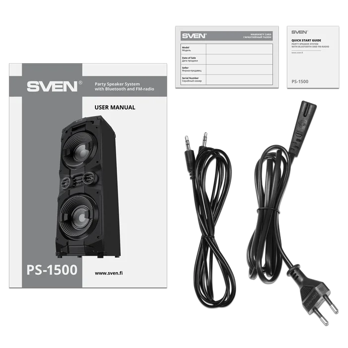 Купить Портативная акустика SVEN PS-1500 (SV-022020)