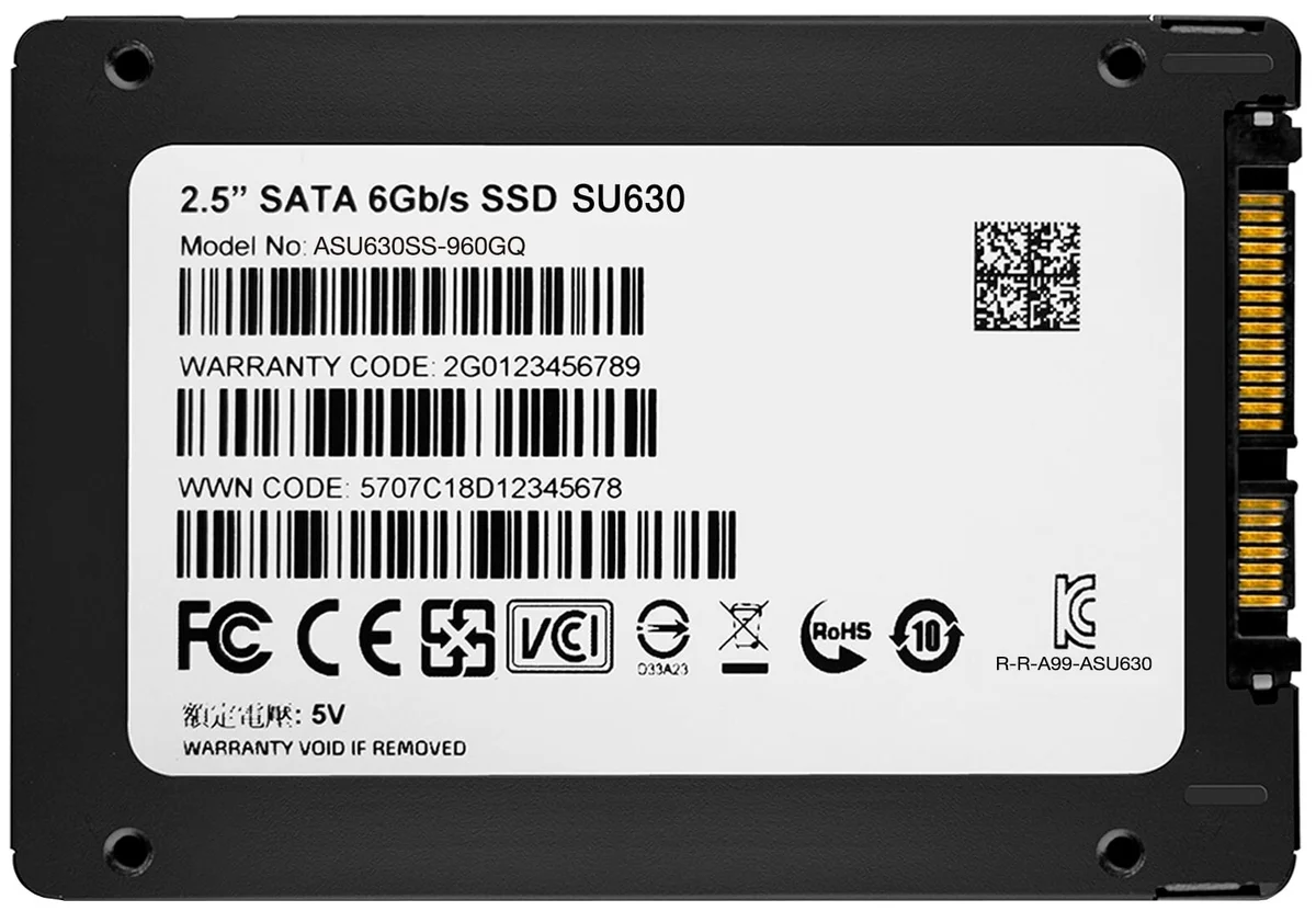 Цена Жесткий диск SSD ADATA Ultimate SU630 ASU630SS-960GQ-R