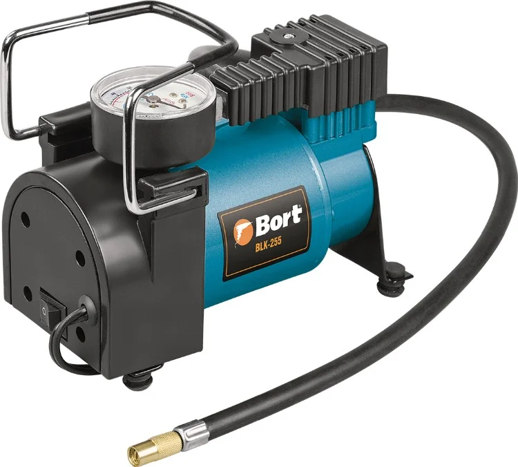 Фото Автомобильный компрессор BORT BLK-255 (BRT-BLK-255) Фото Автомобильный компрессор BORT BLK-255 (BRT-BLK-255)