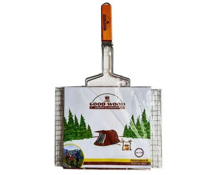 Фото Решетка-гриль GOOD WOOD ПОХОДНАЯ 26*35СМ