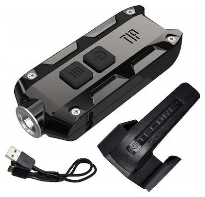 Фонарь-брелок NITECORE TIP Black