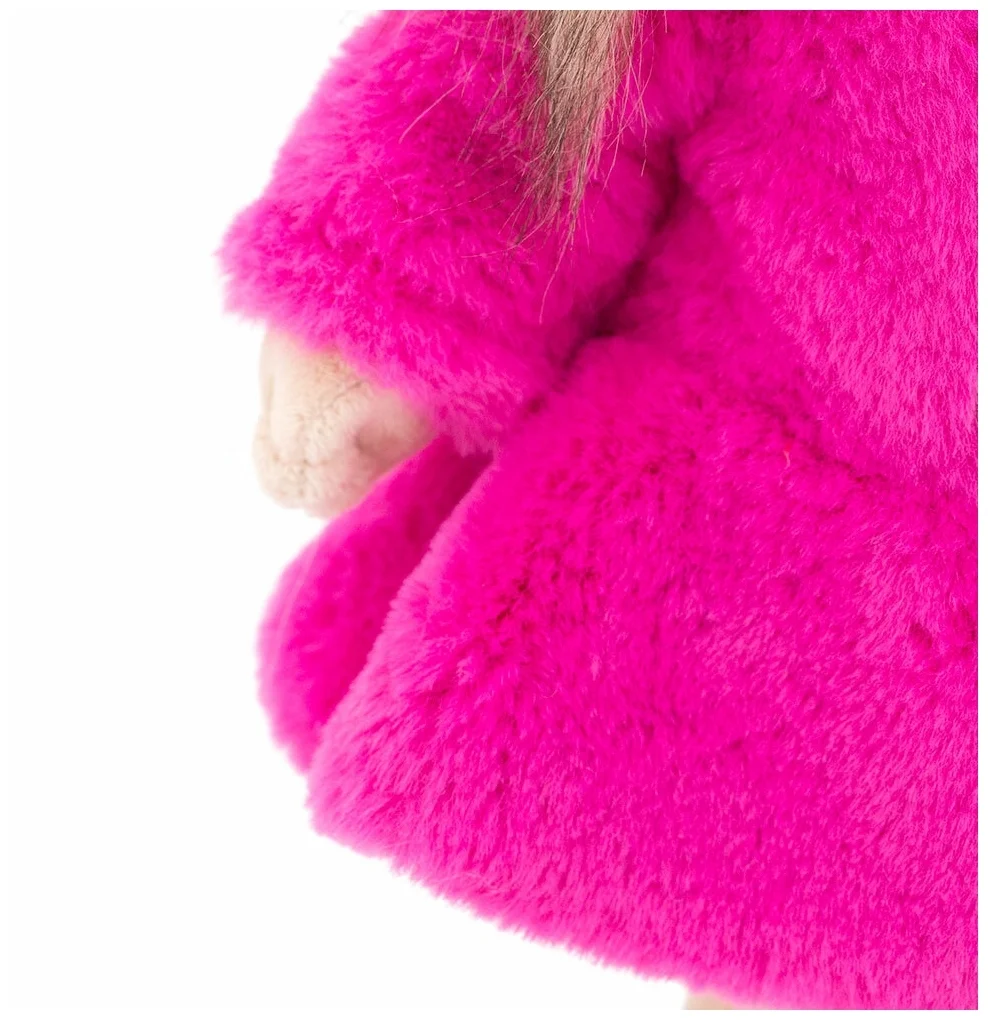 Мягкая игрушка Orange Lucky Yoyo: Розовая шубка с каркасом 25 см LD3/068 Казахстан