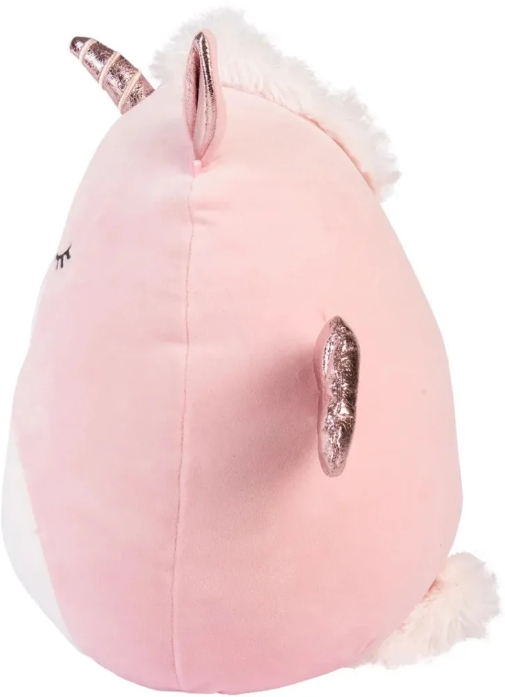 Картинка Мягкая игрушка Squishmallows 39441 Хрюшка-единорожка Грисси, 30см Картинка Мягкая игрушка Squishmallows 39441 Хрюшка-единорожка Грисси, 30см