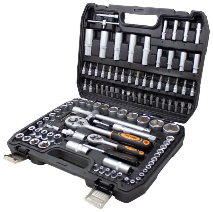 Фото Набор инструментов PARTNER 108 предметов (PA-41082-5) Фото Набор инструментов PARTNER 108 предметов (PA-41082-5)