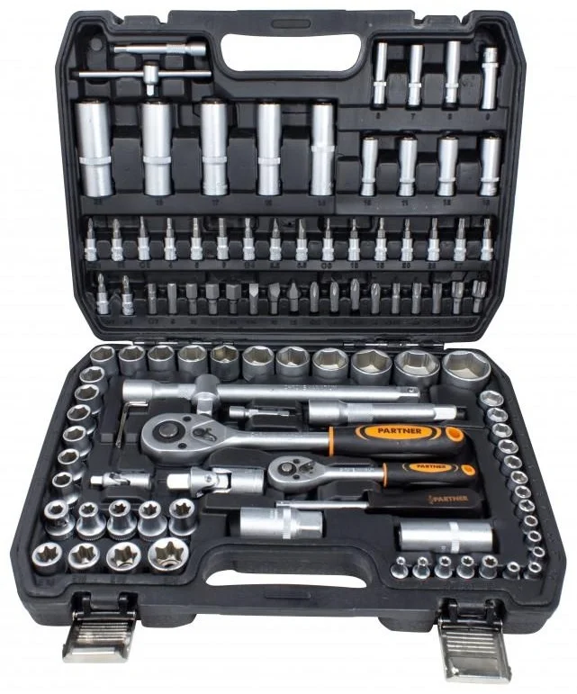 Фотография Набор инструментов PARTNER 108 предметов (PA-41082-5) Фотография Набор инструментов PARTNER 108 предметов (PA-41082-5)