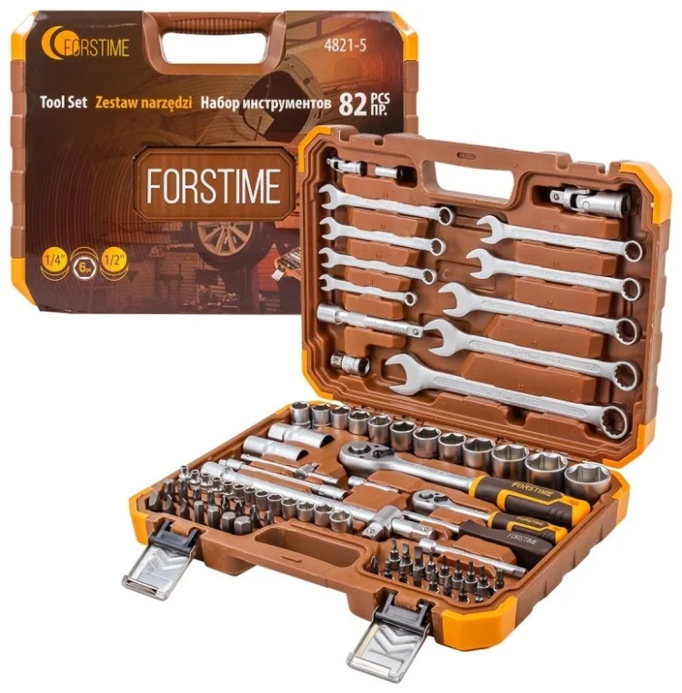 Набор инструментов FORSTIME 82 пр. (FT-4821-5)