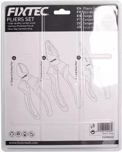 Фото Набор щипцов FIXTEC FHPK032