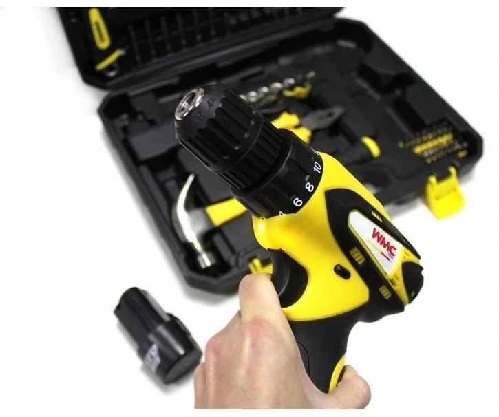 Картинка Набор инструментов с шуруповертом WMC TOOLS 68пр.1/4''(6гр)(5-13мм,шарнирно-губцевый инстр.,отвертки,биты,моло (WMC-2068) Картинка Набор инструментов с шуруповертом WMC TOOLS 68пр.1/4''(6гр)(5-13мм,шарнирно-губцевый инстр.,отвертки,биты,моло (WMC-2068)