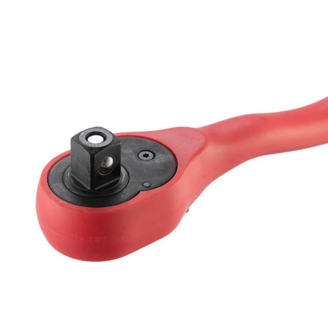 Картинка Рукоятка INTERTOOL с храповым механизмом на 72 зуба 1/2 изогнутая Cr-v (проф.) (HT-2109)