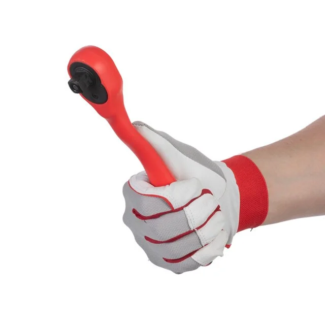 Цена Рукоятка INTERTOOL с храповым механизмом на 72 зуба 1/2 изогнутая Cr-v (проф.) (HT-2109)