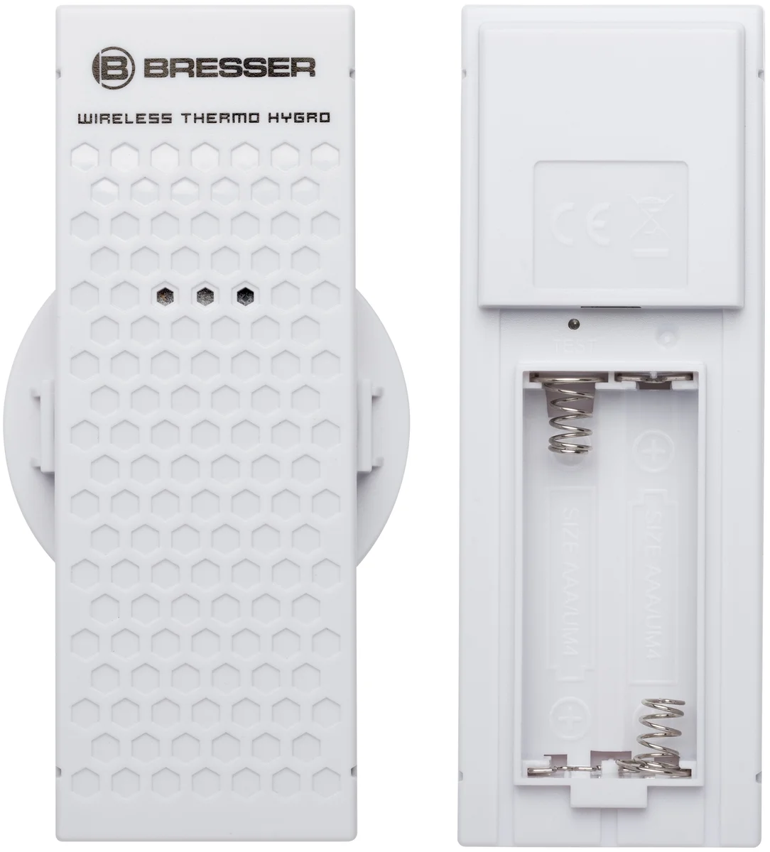 Цена Часы настенные BRESSER MyTime Meteotime LCD, серебристые