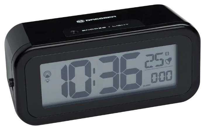 Часы BRESSER MyTime Amber, черные
