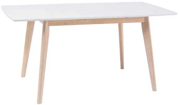 Стол SIGNAL COMBO дуб беленый/белый
