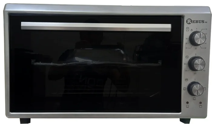 Настольная духовка REBUS PRO-4575 GLOSS GREY