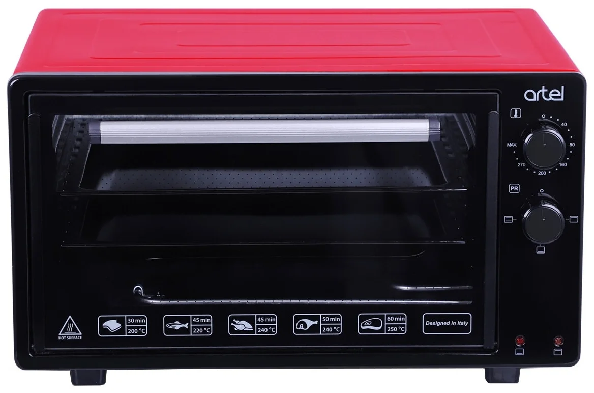 Фото Настольная духовка ARTEL MD 3216 Econom Red
