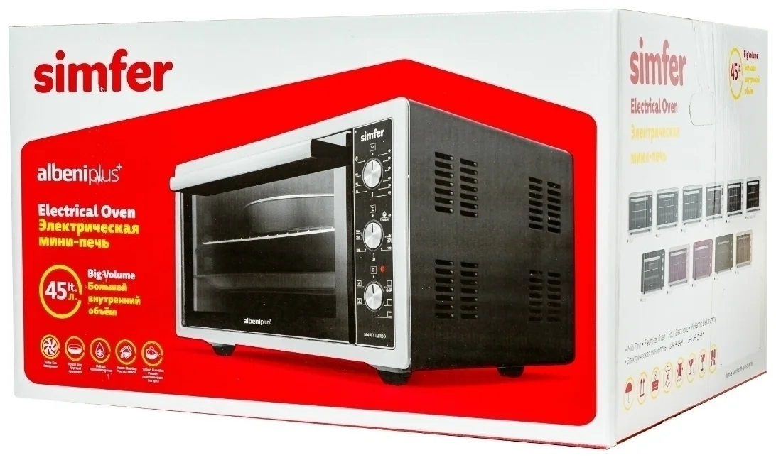 Настольная духовка SIMFER M4577 заказать