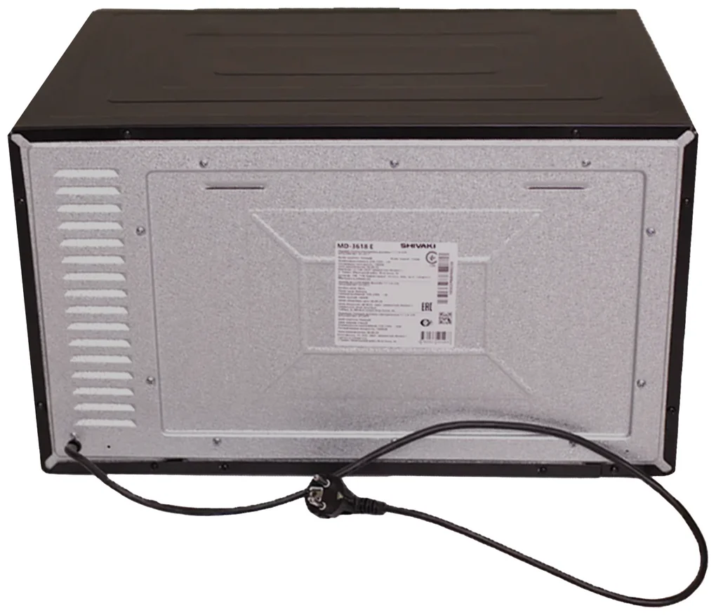 Картинка Настольная духовка SHIVAKI MD 3618 E grey-black