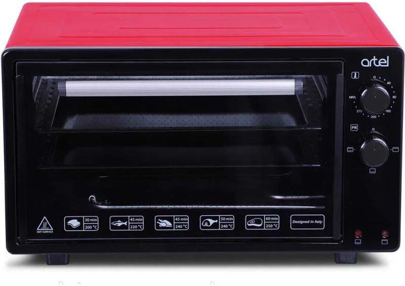 Фото Настольная духовка ARTEL MD 3216 Econom Black-Red