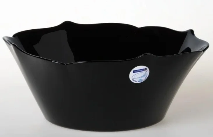 Фото Салатник LUMINARC E6200 24 CM ЧЁРНЫЙ AUTHENTIC 1*6