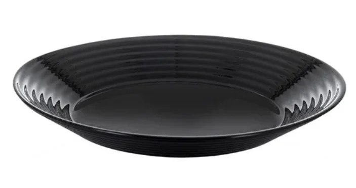 Тарелка LUMINARC L7610 СУПОВАЯ 23 CM HARENA BLACK 1*24