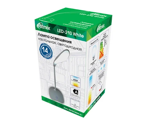 Купить Настольная лампа RITMIX LED-210 White
