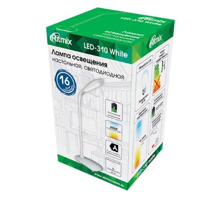 Фотография Настольная лампа RITMIX LED-310 White