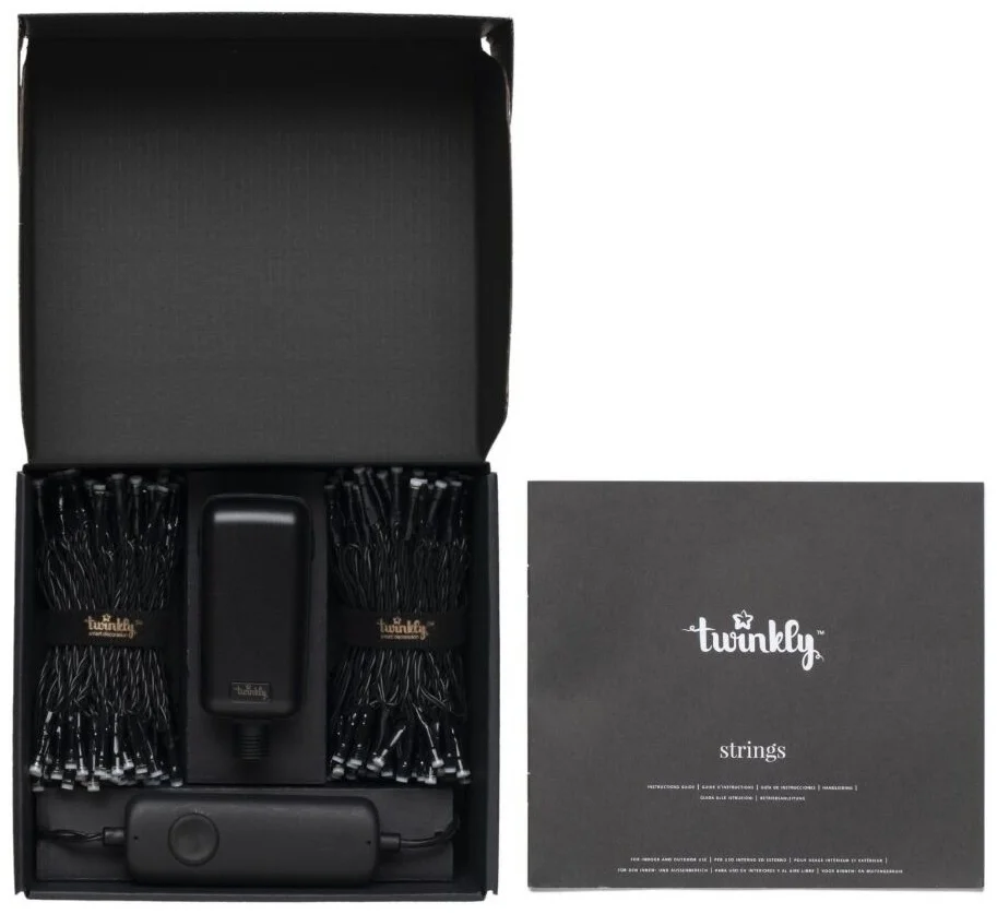 Фотография Гирлянда TWINKLY Strings 250 Led RGBi 20m (TWS250STP-BEU) Фотография Гирлянда TWINKLY Strings 250 Led RGBi 20m (TWS250STP-BEU)